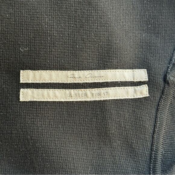 Rick Owens Subhuman Pullover Dress Black FW17 size XS Virgin Wool Knit - Picture 2 of 15